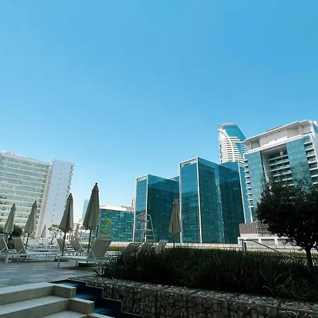 Stunning 1Br With City View - Zada Tower, Business Bay دبي المظهر الخارجي الصورة