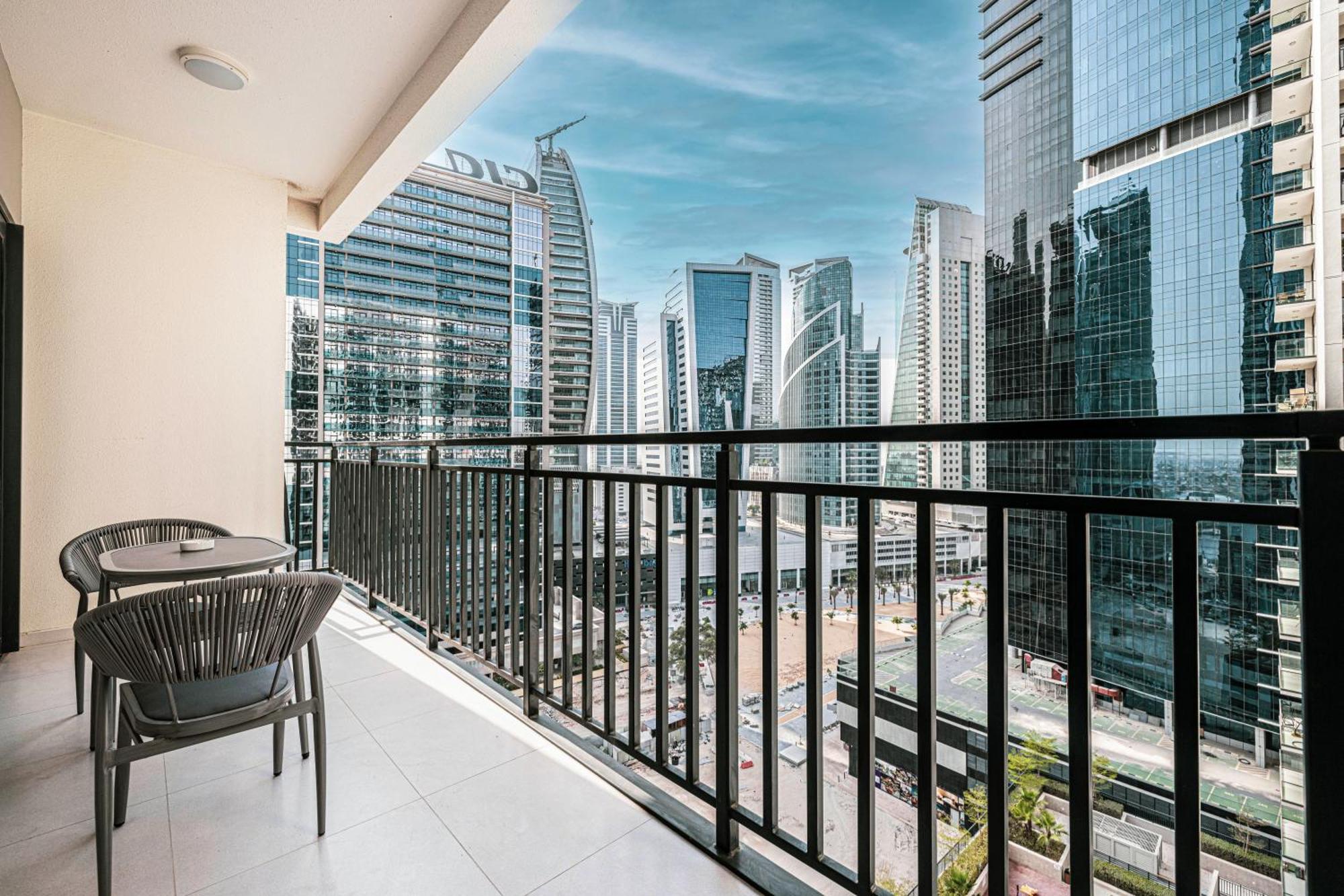 Stunning 1br With View - Zada Tower, Business Bay شقة دبي